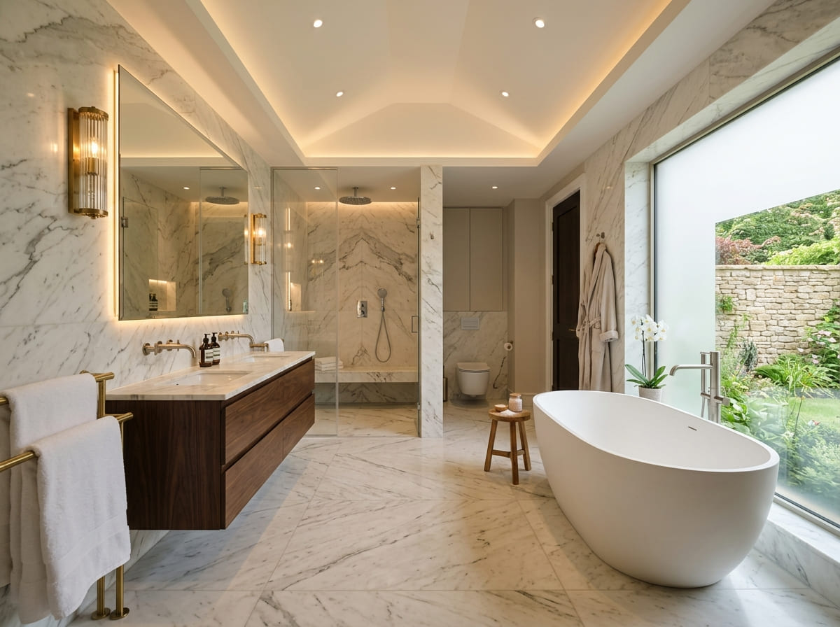 Custom Bathroom Renovation in Rockford